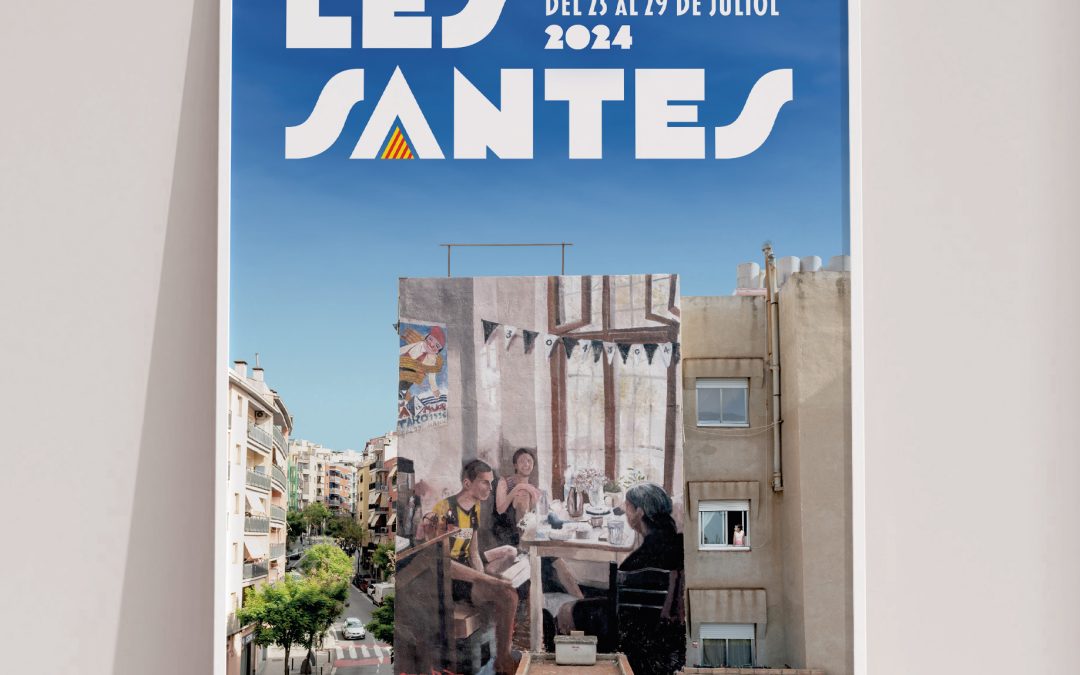 Cartell Les Santes 2024