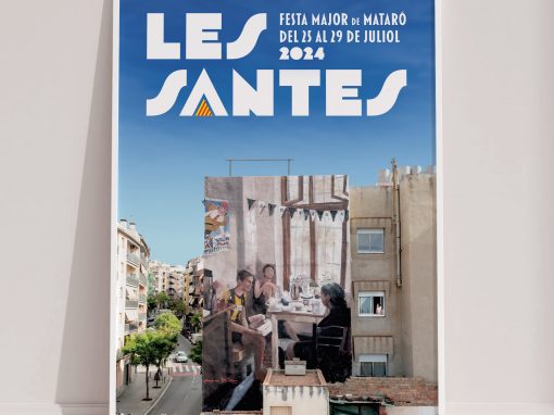 Cartell Les Santes 2024